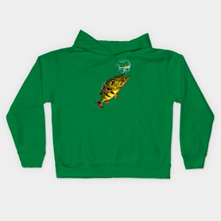 PEACOCK SMASH Kids Hoodie